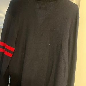 Adult Mens Medium Navy Blue sweater